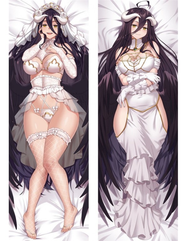 Albedo Overlord Anime Body Pillow