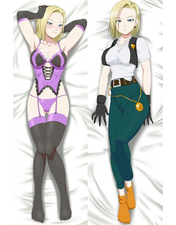 Android 18 Dragon Ball Z Anime Body Pillow