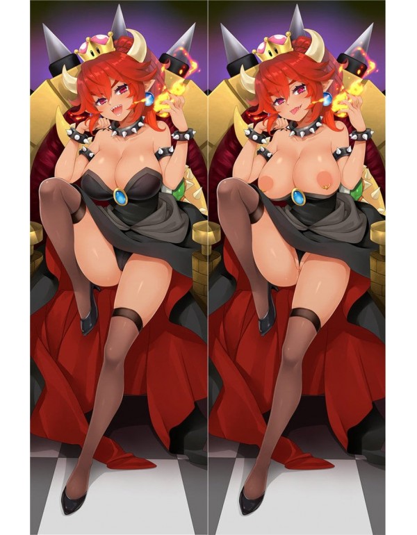 Bowsette Super Mario dakimakura  Anime Body Pillow