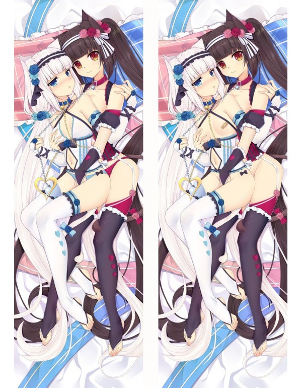 Chocola & Vanilla Nekopara  Anime Body Pillow