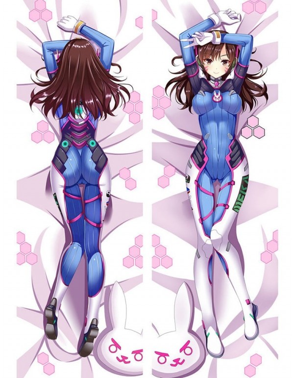 D Va Overwatch Anime Body Pillow