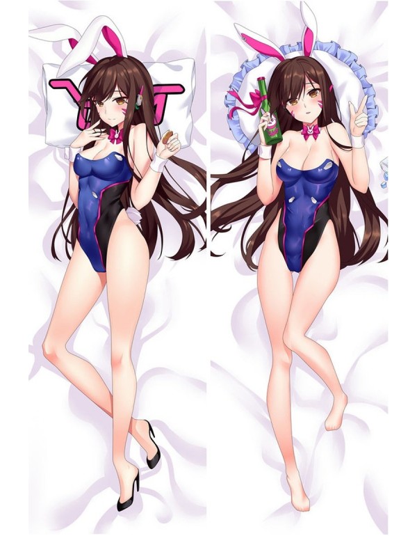 D Va Overwatch Anime Body Pillow