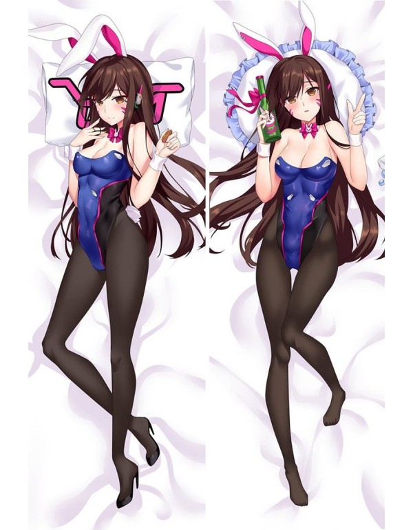 D Va Overwatch Anime Body Pillow