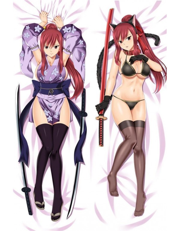 Erza Scarlet Fairy Tail  Anime Body Pillow