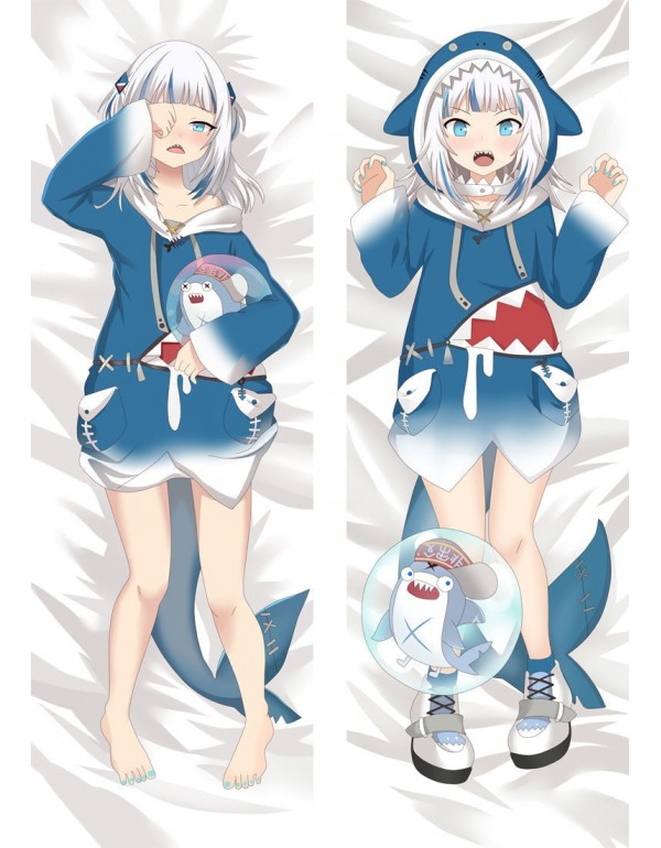 Gawr Gura Vtuber Anime Body Pillow