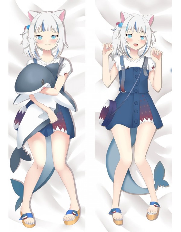 Gawr Gura Vtuber Anime Body Pillow