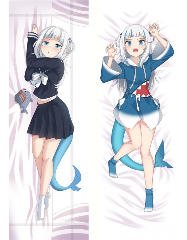 Gawr Gura Vtuber Anime Body Pillow