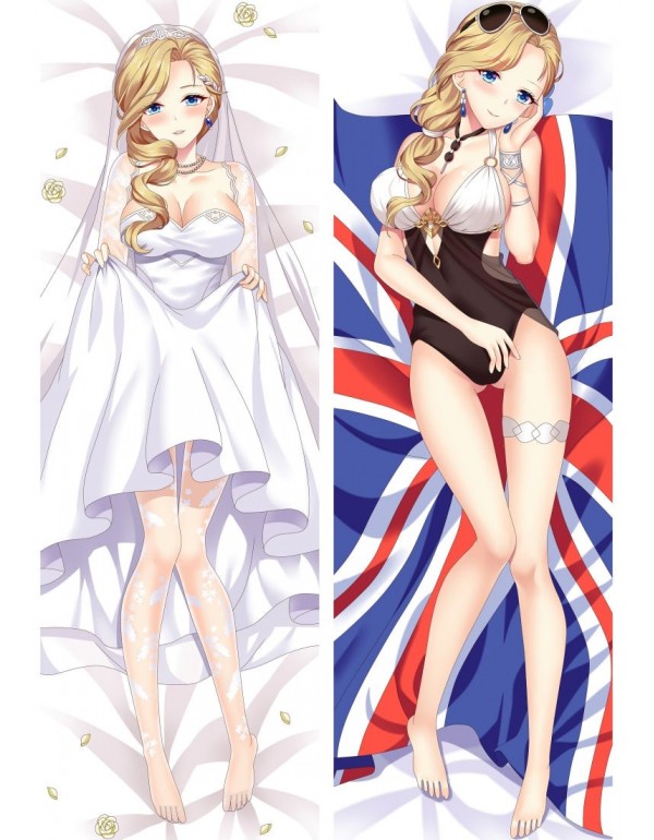 Hood Azur Lane Anime Body Pillow