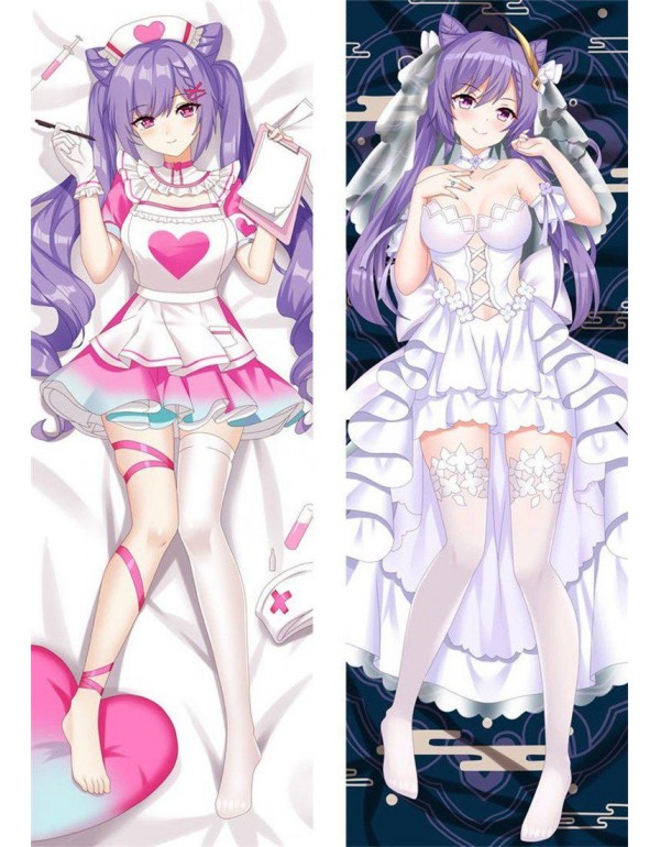 Keqing Genshin Impact Anime Body Pillow