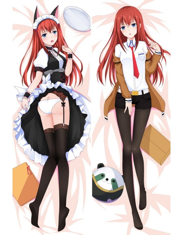 Makise Kurisu Steins Gate Anime Body Pillow