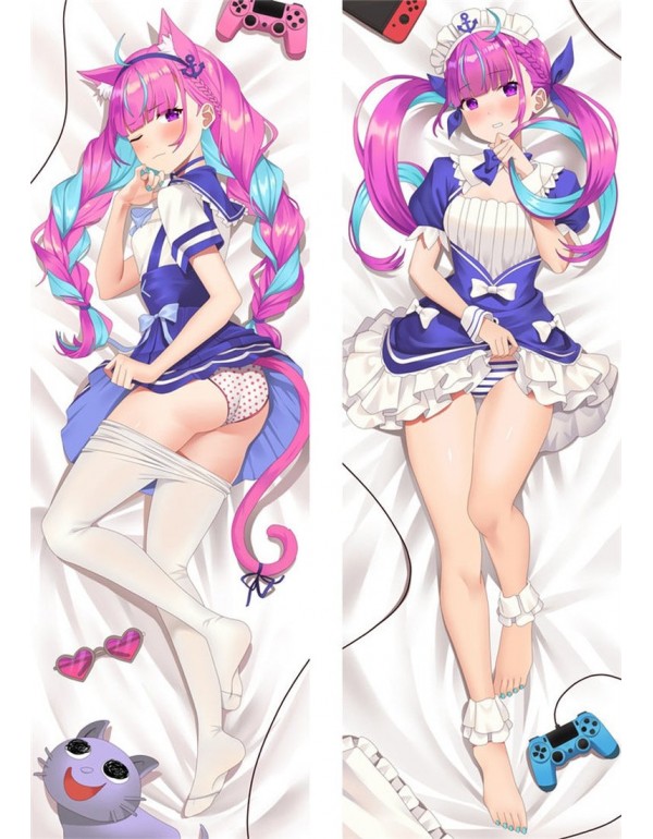 Minato Aqua Vtuber Anime Body Pillow