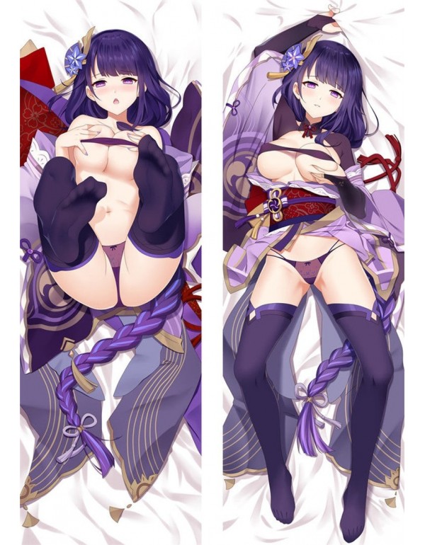 Raiden Shogun Genshin Impact Anime Body Pillow