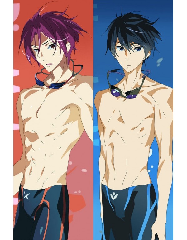 Rin & Haruka Free! Anime Body Pillow