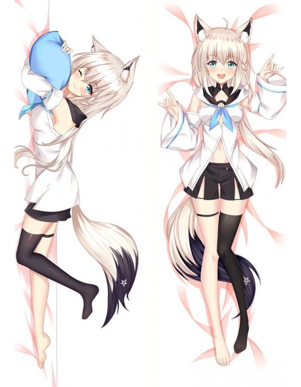 Shirakami Fubuki Vtuber Anime Body Pillow