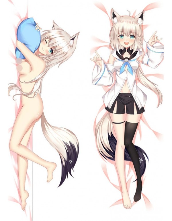 Shirakami Fubuki Vtuber dakimakura Anime Body Pill...