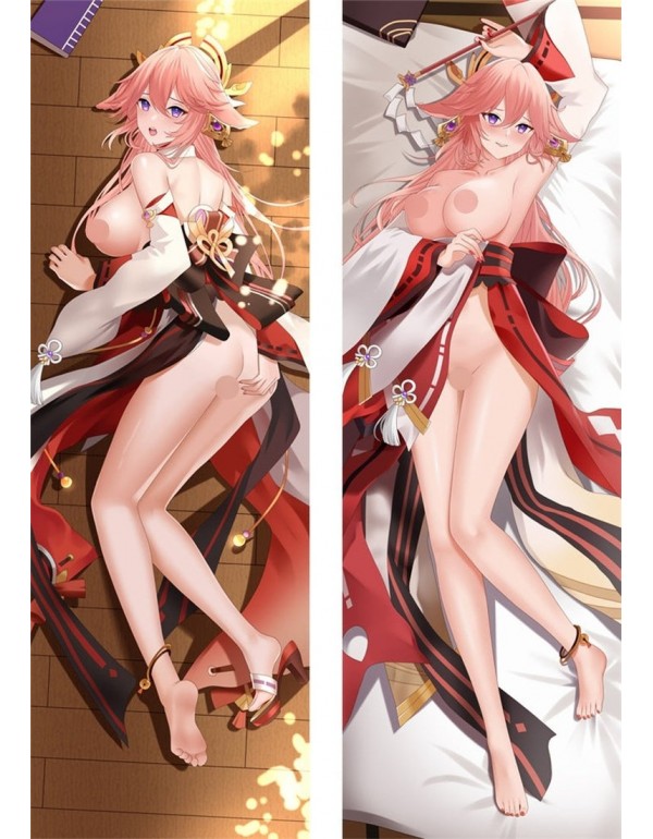 Yae Miko Genshin Impact dakimakura Anime Body Pill...