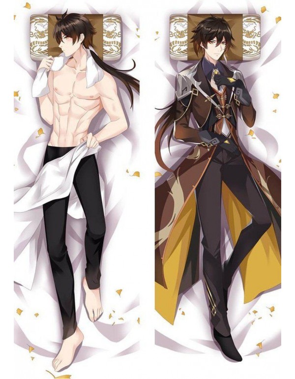 Zhongli Genshin Impact 21439 EU Anime Body Pillow